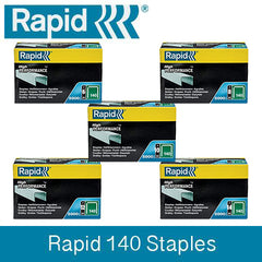 Rapid 140 (5000) High Performance Staples - under 1/2 price - SAME DAY DESPATCH