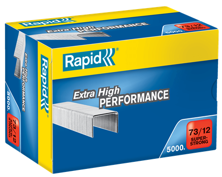 Rapid 73/12 (5000) Extra High Performance Staples - under 1/2 price - SAME DAY DESPATCH