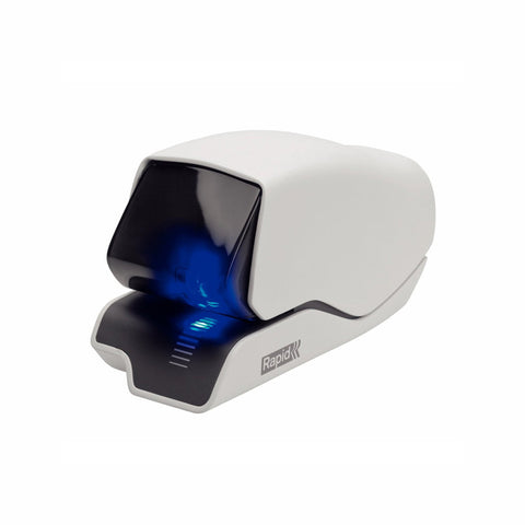 Rapid 5025E Supreme Electric Desktop Flat Clinch Stapler - 2yr Wty - includes one Staple Cassette - SPECIAL OFFER - SAME DAY DESPATCH