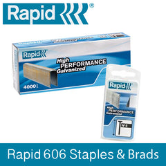Rapid 553 &amp; Rapid 606 Brads - under 1/2 price - SAME DAY DESPATCH