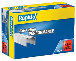 Rapid 73/8 (5000) Extra High Performance Staples - under 1/2 price - SAME DAY DESPATCH