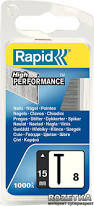 Rapid 8/15 (300/15) (1000) High Performance Brads - 50% Discount - SAME DAY despatch