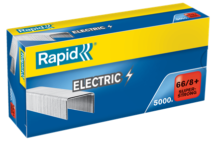 Rapid 66/8+ (5000) Special Electric Strong Staples - under 1/2 price - SAME DAY DESPATCH