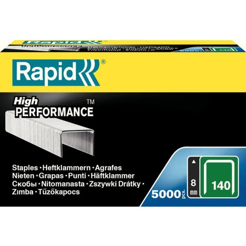Rapid 140/8 (5000) High Performance Staples - under 1/2 price - SAME DAY DESPATCH